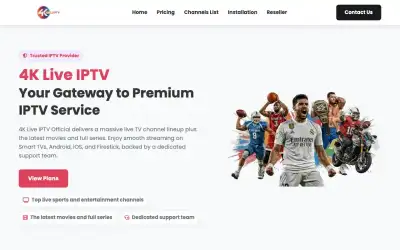 4K Live IPTV